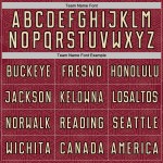 Shape Sublimation Geometric Custom Soccer Sports Uniform Cream-Black Jersey Crimson