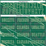 Kelly Soccer Jersey Lines Cream Custom Green Uniform Sports Sublimation